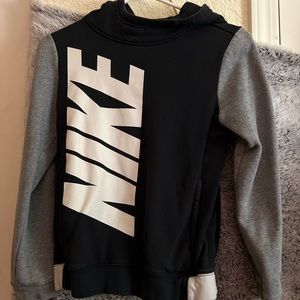 Boy black/ grey Nike hoodie sweater